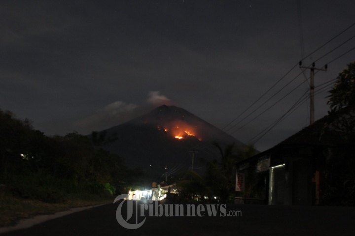 Erupsi Gunung Agung Bali