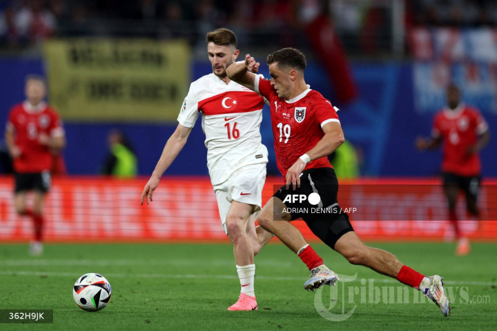 EURO 2024 : Austria Vs Turki di Babak 16 besar UEFA Euro 2024