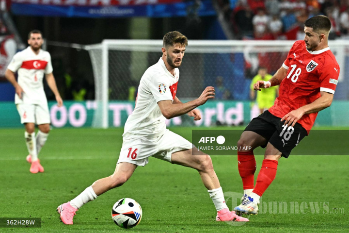 EURO 2024 : Austria Vs Turki di Babak 16 besar UEFA Euro 2024