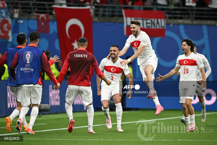 EURO 2024 : Austria Vs Turki di Babak 16 besar UEFA Euro 2024