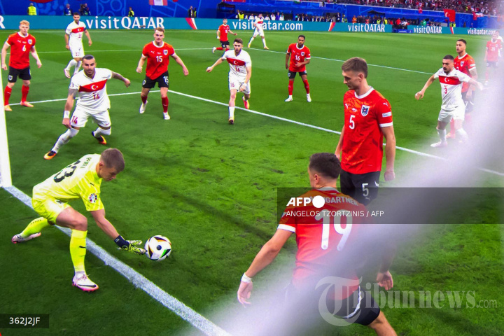 EURO 2024 : Austria Vs Turki di Babak 16 besar UEFA Euro 2024
