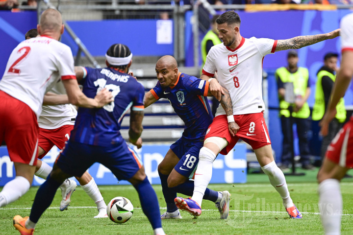 Euro 2024 : Belanda Menang Dramatis 2-1 Lawan Polandia