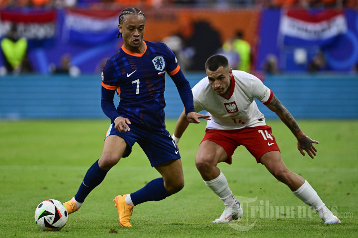 Euro 2024 : Belanda Menang Dramatis 2-1 Lawan Polandia