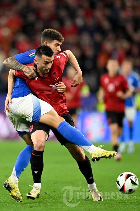 Euro 2024 : Italia Bungkam Albania dengan 2-1