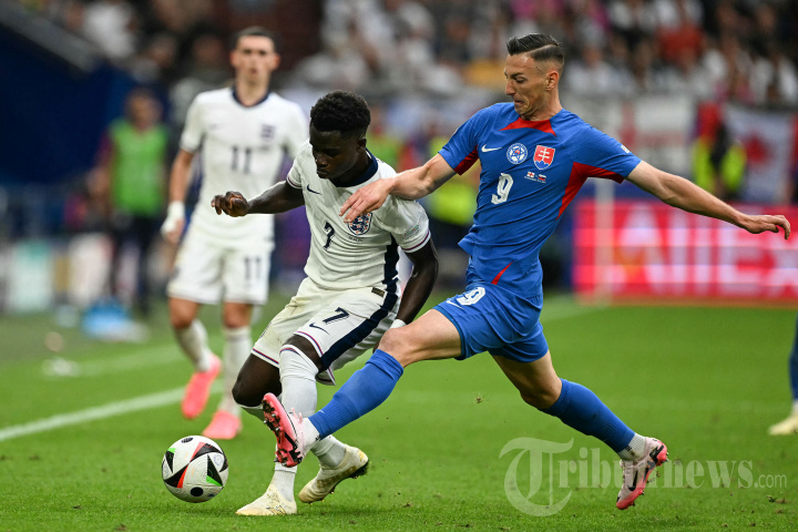 Euro 2024 : Kalahkan Slovakia, Inggris Lolos Perempatfinal