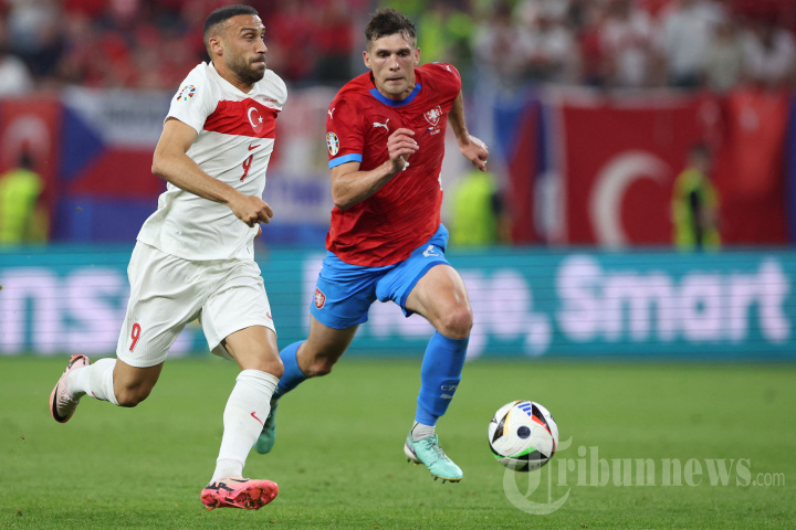 Euro 2024 : Menang 2-1 Lawan Ceko, Turki Lolos ke 16 Besar