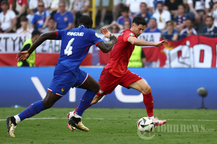 Euro 2024 : Prancis Imbang Lawan Polandia 1-1