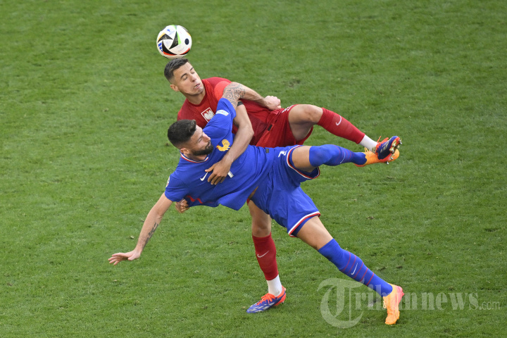 Euro 2024 : Prancis Imbang Lawan Polandia 1-1