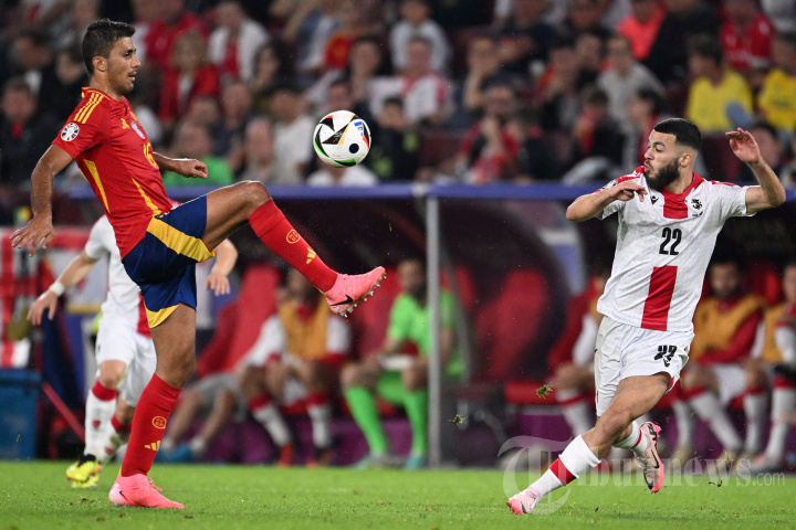 Euro 2024 : Spanyol Gulung Georgia 4-1