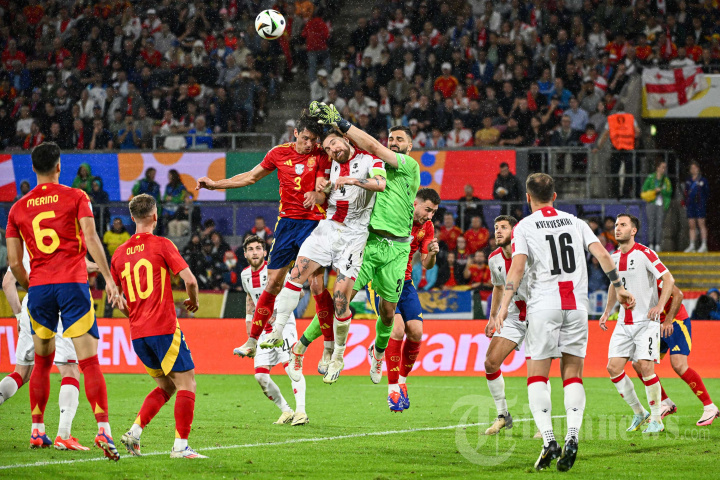 Euro 2024 : Spanyol Gulung Georgia 4-1