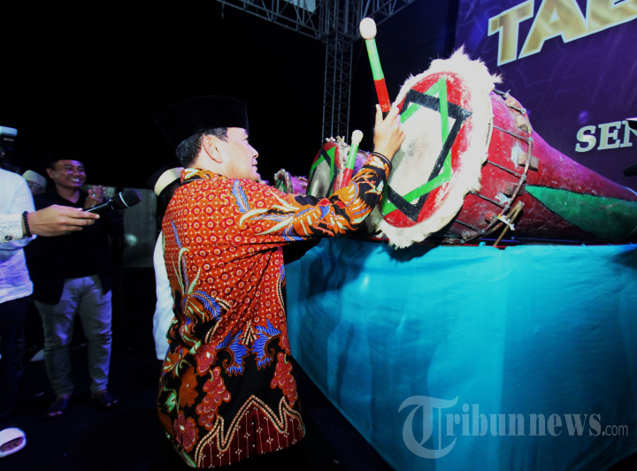Festival Tabuh Bedug di Teluknaga