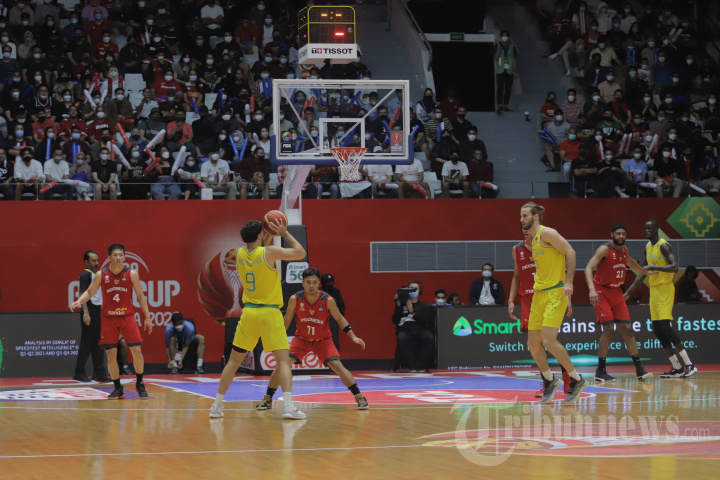 FIBA Asia Cup 2022 : Indonesia Dikalahkan Australia