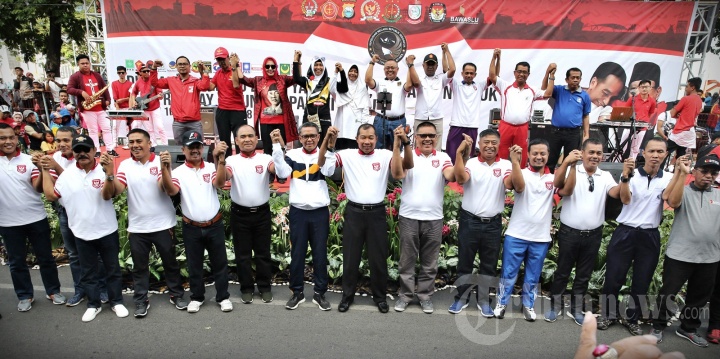 Forkopimda Sulsel Deklarasi Pemilu 2019 Damai dan Aman
