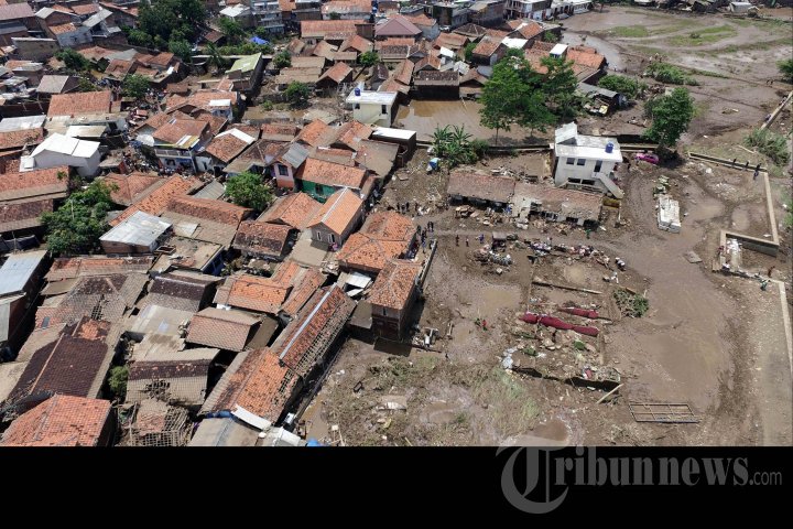 Foto Udara Bencana Alam Garut