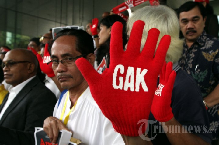 GAK Tolak Revisi UU KPK