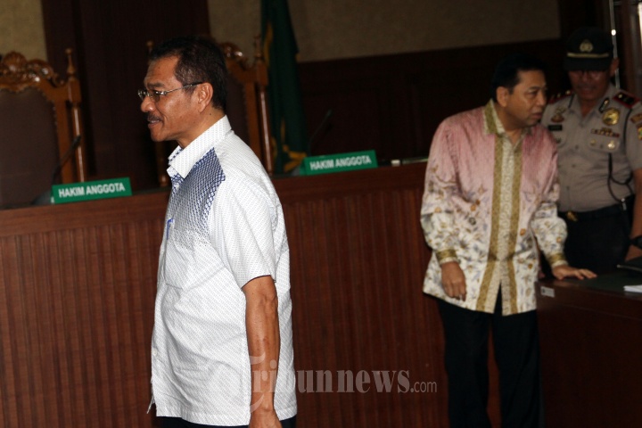Gamawan Fauzi Bersaksi dalam Sidang Setya Novanto