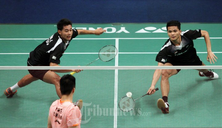 Ganda Putra Angga Pratama/Ricky Karanda Suwardi Kalah