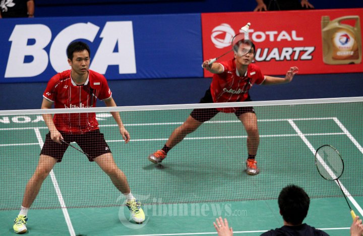 Ganda Putra Hendra/Ahsan Menang Kalahkan Jepang