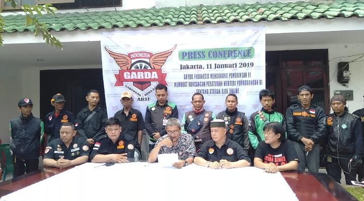 GARDA Indonesia Dukung Permenhub Tentang Ojek Online