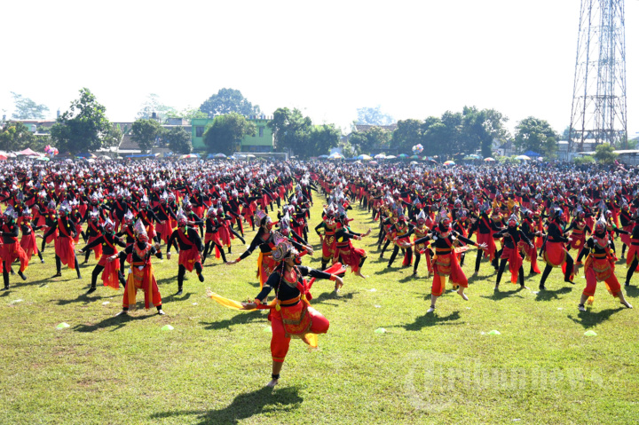 Gebyar Tari Topeng Bapang Malangan Diikuti 2.023 Siswa