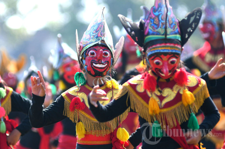 Gebyar Tari Topeng Bapang Malangan Diikuti 2.023 Siswa