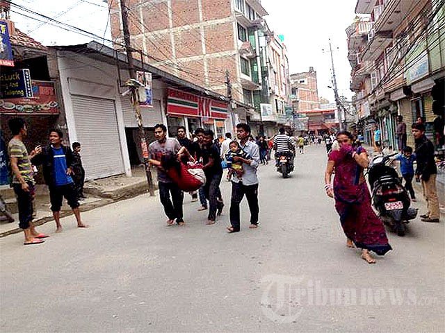 Gempa 7,9 SR Hantam Nepal