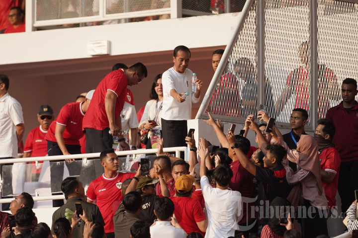 Gemuruh Penonton Timnas Indonesia vs Irak di GBK