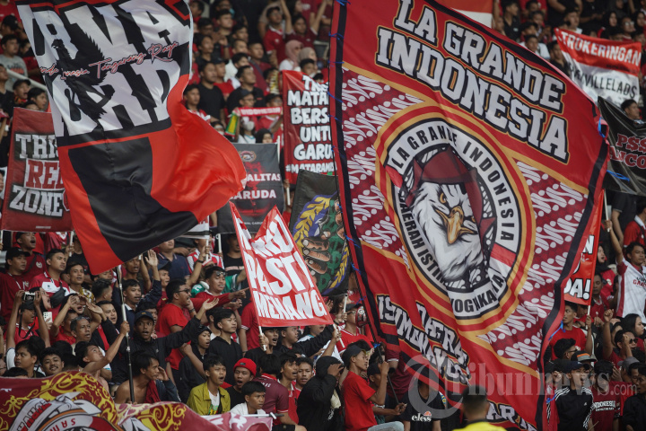 Gemuruh Penonton Timnas Indonesia vs Irak di GBK