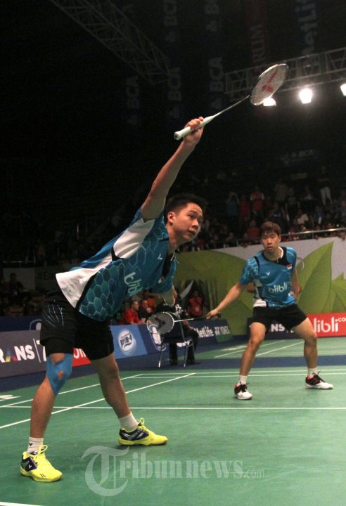 Gideon/Kevin Keok di BCA Indonesia Open 2015