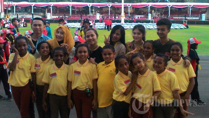 Gladi Bersih Perayaan Kemerdekaan RI di Istana