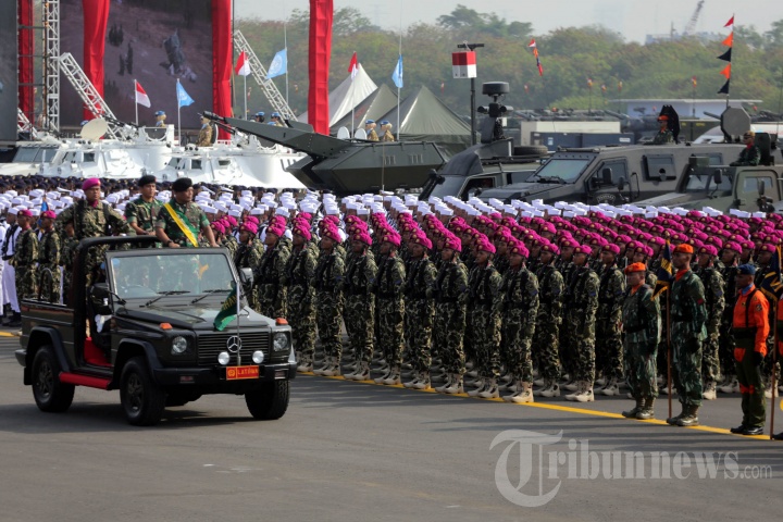 Gladi Resik HUT ke-74 TNI