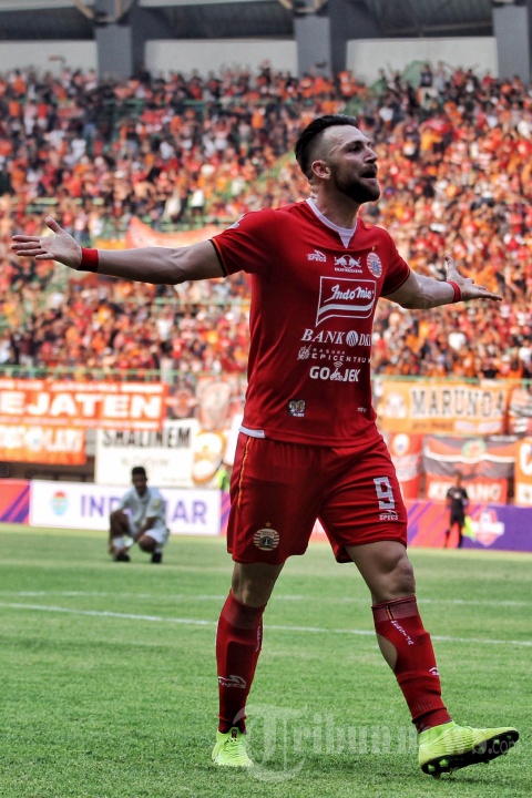 Gol Tunggal Marko Simic Bawa Persija Kalahkan PSS Sleman
