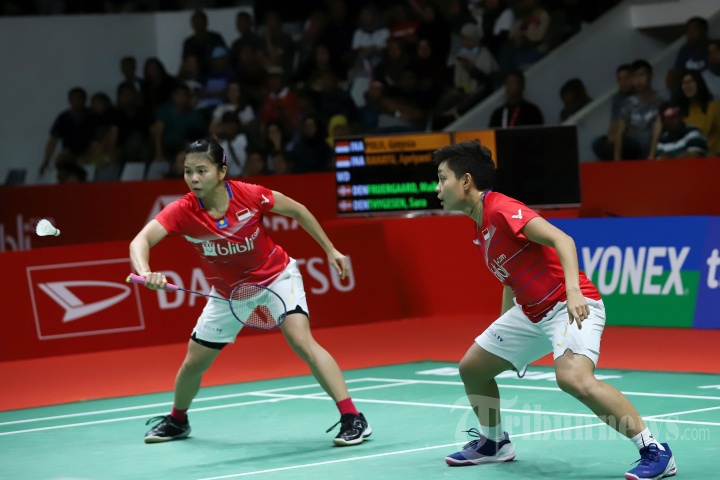 Greysia-Apriyani Juarai Ganda Putri Indonesia Masters 2020