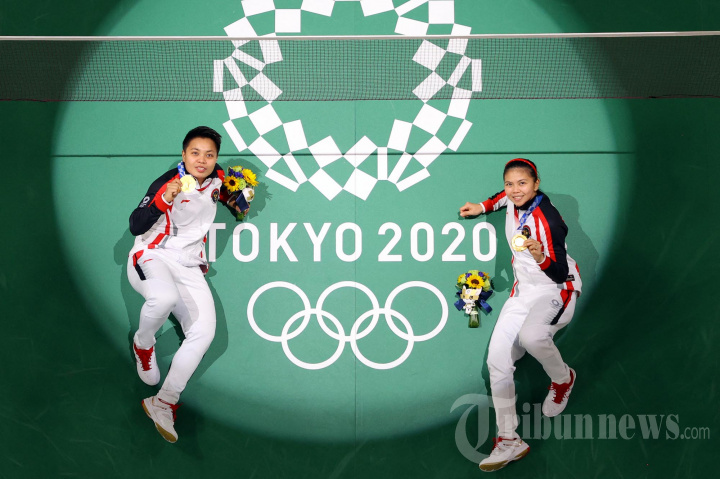 Greysia Polli dan Apriyani Rahayu Raih Emas Olimpiade Tokyo 2020