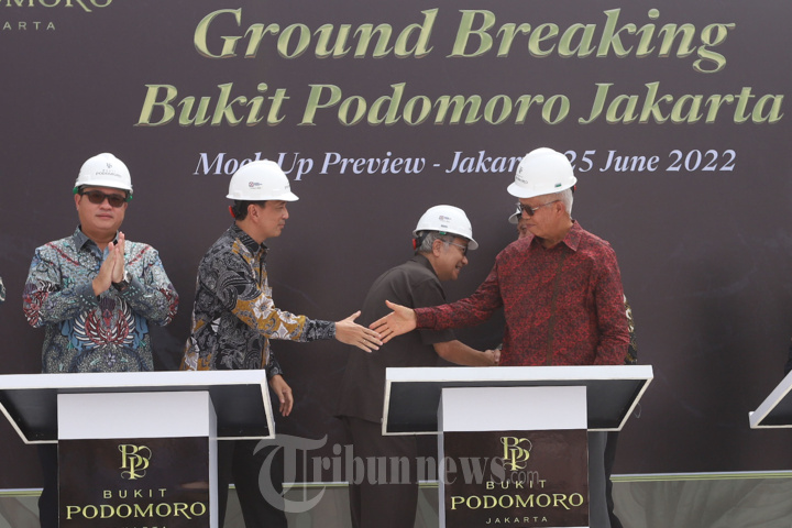 Ground Breaking Bukit Podomoro Jakarta