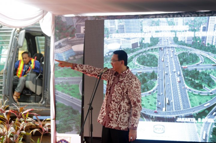 Groundbreaking Simpang Susun Semanggi