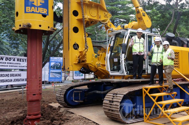 Groundbreaking Simpang Susun Semanggi