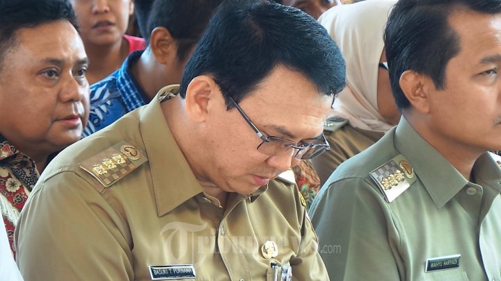 Gubernur Ahok Resmikan Pasar Modern Kebon Bawang