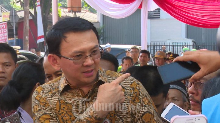 Gubernur Ahok Resmikan Pasar Pesanggrahan Jakarta