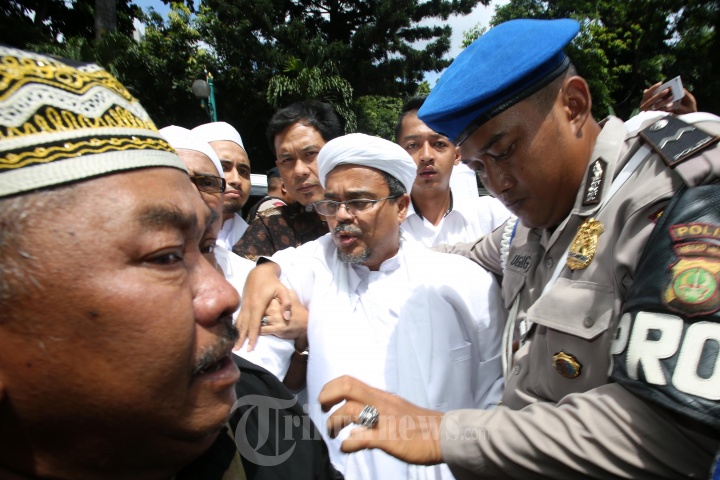 Habib Rizieq Diperiksa Polda Metro