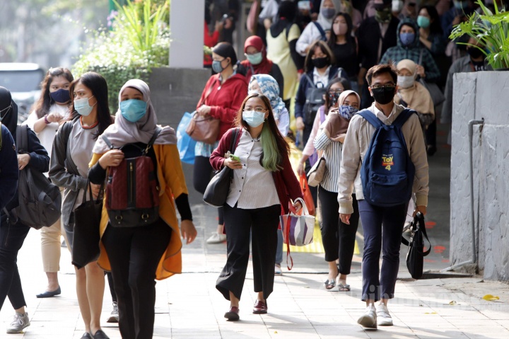 Hari Pertama Penerapan PSBB Total DKI Jakarta