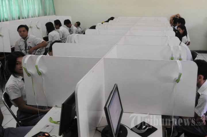 Hari Pertama UNBK di Jakarta