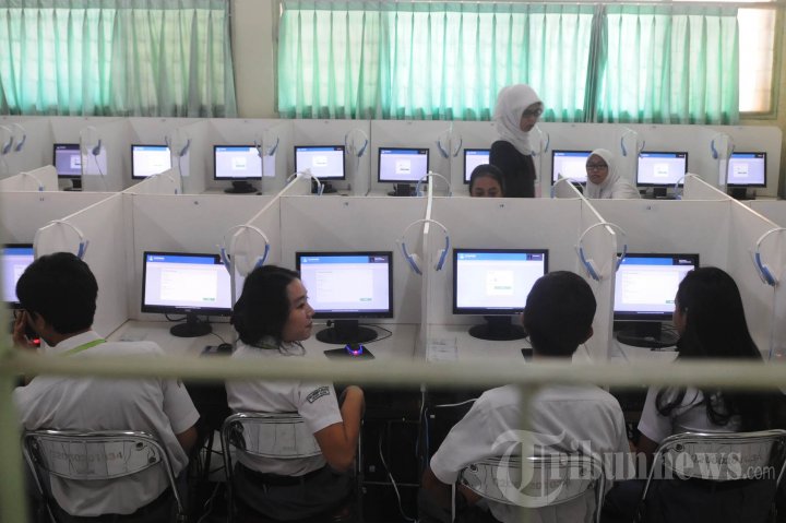 Hari Pertama UNBK di Jakarta