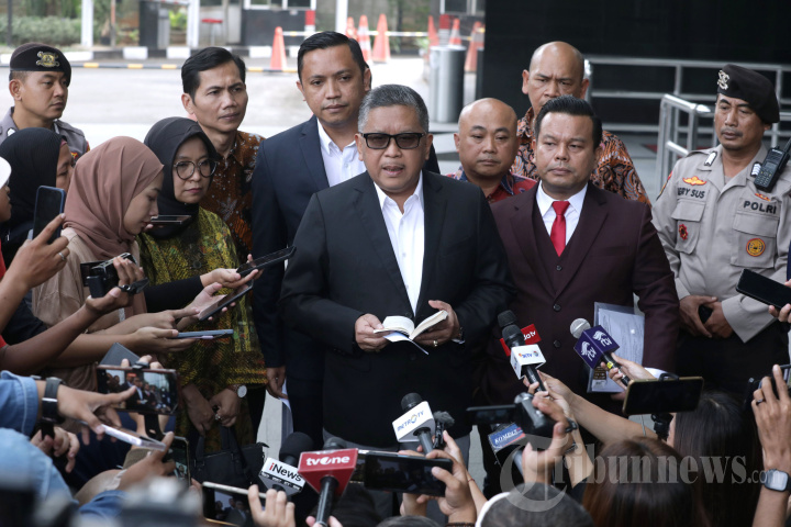 Hasto Kristiyanto Diperiksa KPK