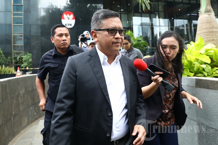 Hasto Kristiyanto Kembali Diperiksa KPK terkait Kasus Suap Komisioner KPU
