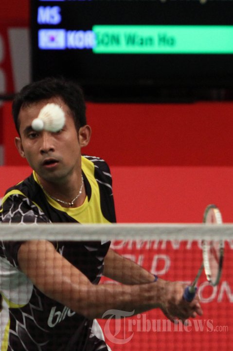 Hayom Rumbaka Dikalahkan Pebulu Tangkis Korsel