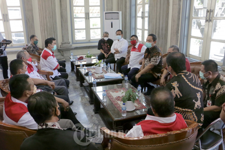 Hendi Temui Perwakilan Pedagang Pasar Johar