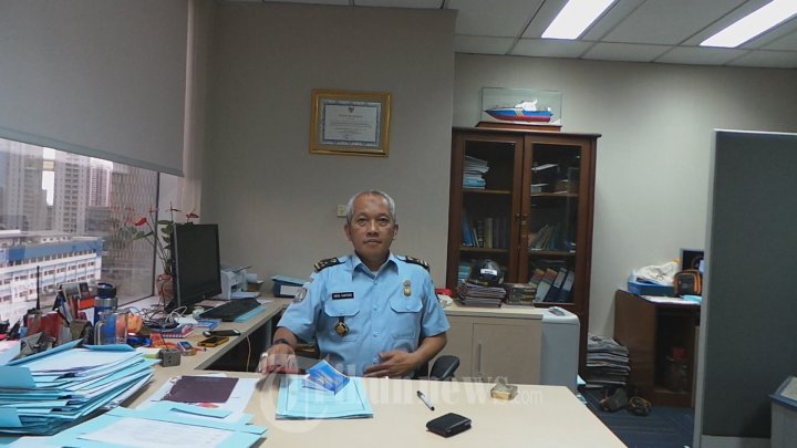 Humas Ditjen Imigrasi Pusat Heru Santoso Konpers