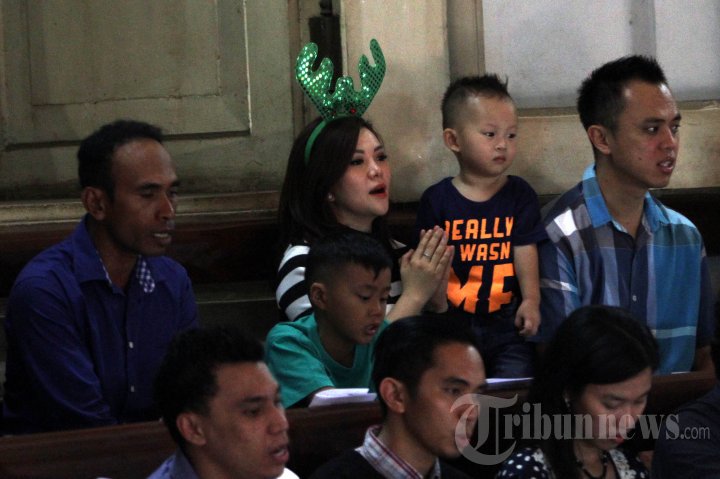 Ibadah Malam Natal Di Gereja GPIB Immanuel