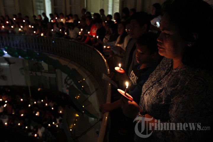 Ibadah Malam Natal Di Gereja GPIB Immanuel